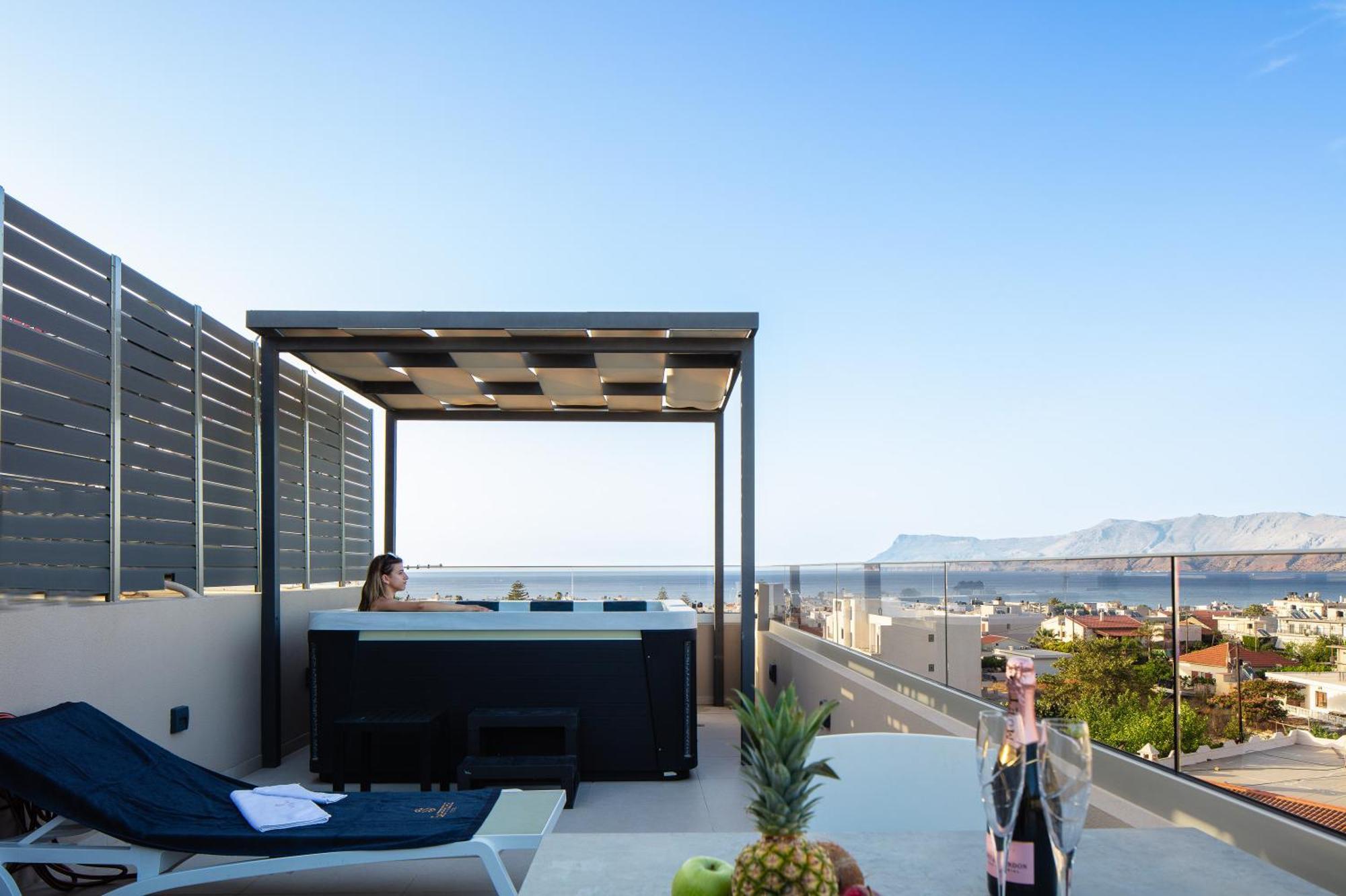 Sapphire Horizon Suites Kíssamos Buitenkant foto